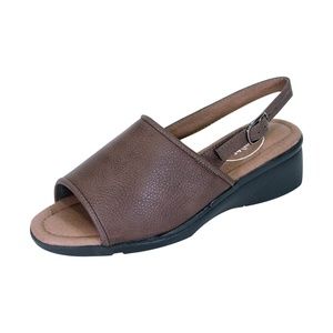 👡24 HOUR COMFORT Sally Women Wide Width OpenToe👡